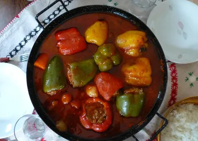 Gevulde paprika