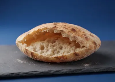 pita met zoete aardappel en kikkererwten